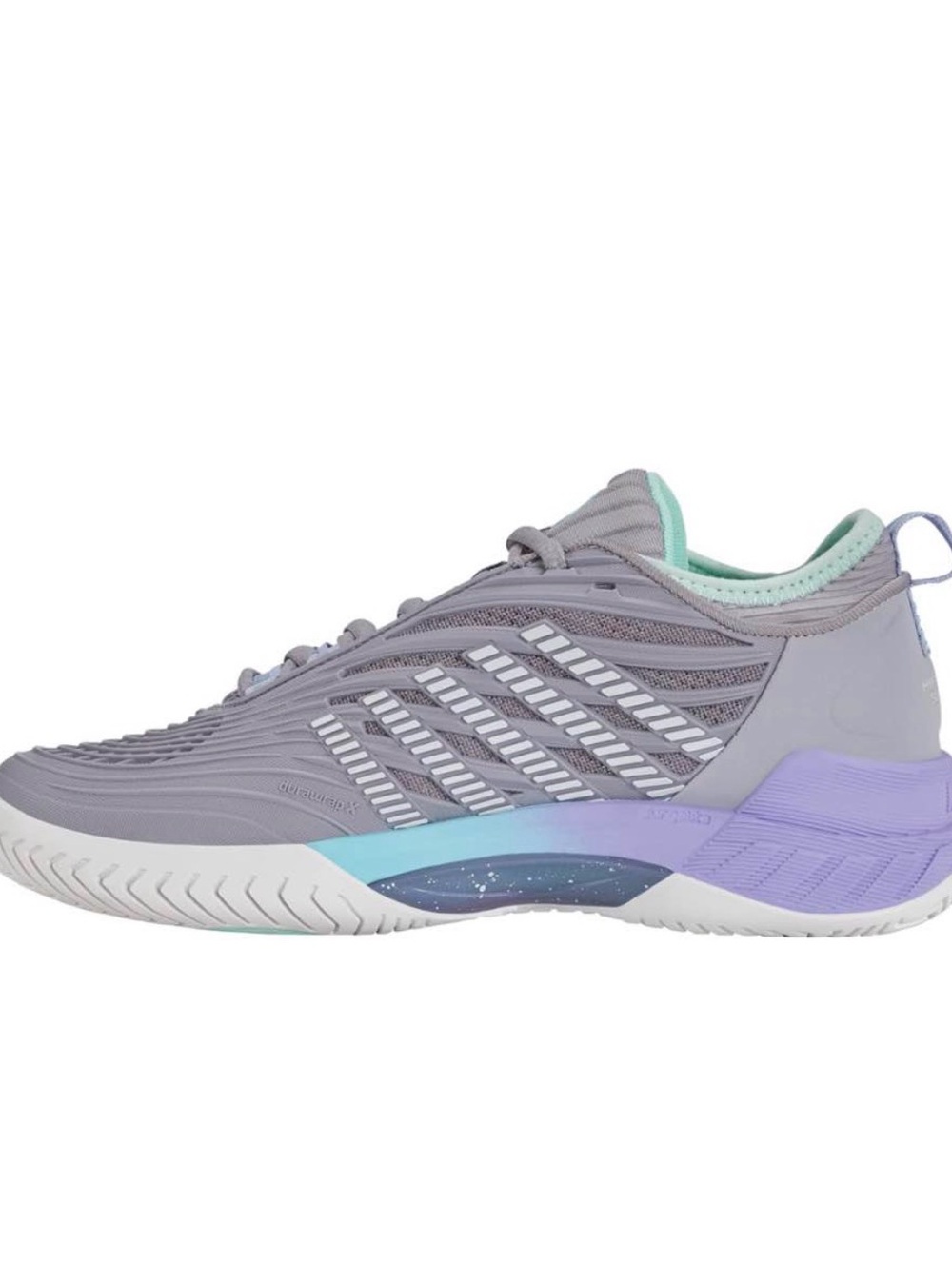 K-Swiss Women's Lavender and Mint Tennis Sneakers